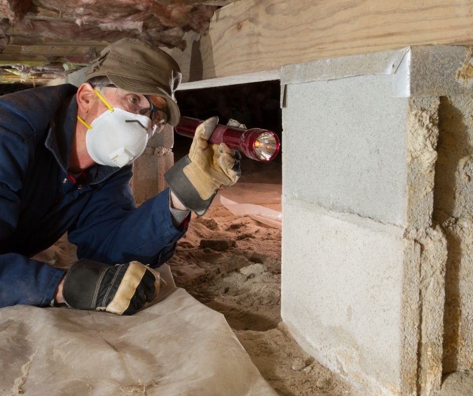 crawl space mold growth