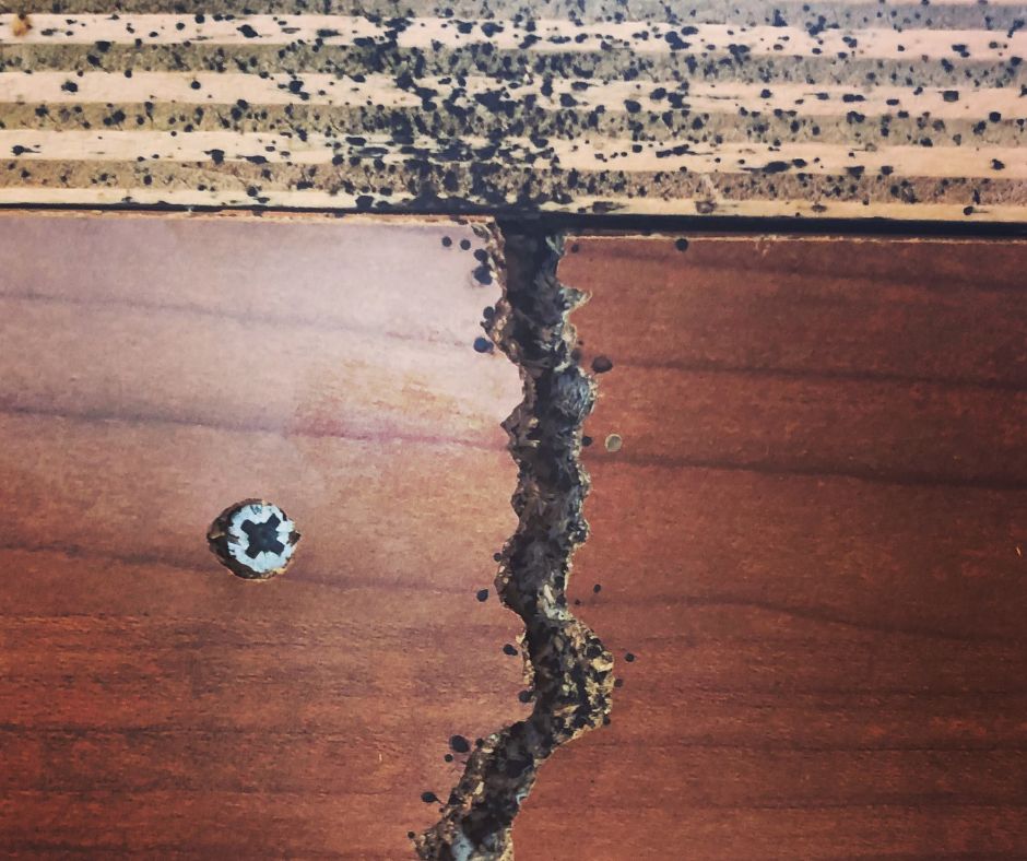 Exterminators' Nightmares Bed bug evidence